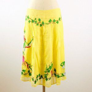 Dick & Jayne Embroidered Hummingbird Skirt